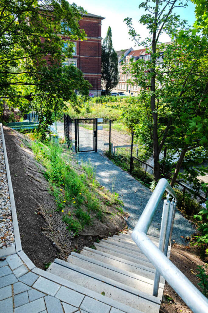 Fußgängertor Garagenpark Chemnitz