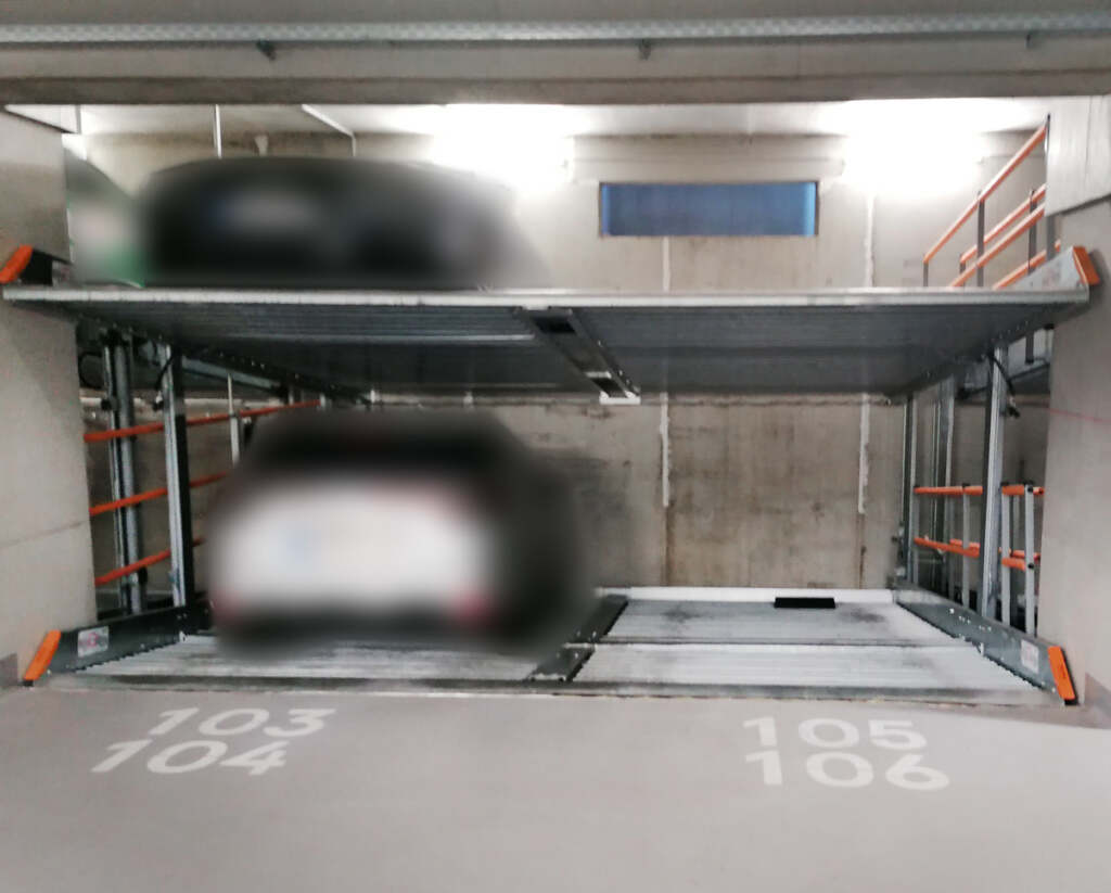 Duplex-Stellfläche Halle