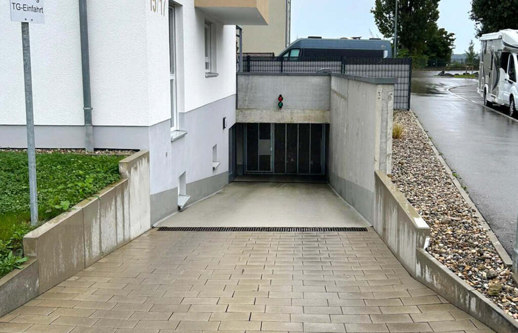 Einfahrt Tiefgarage Illertissen