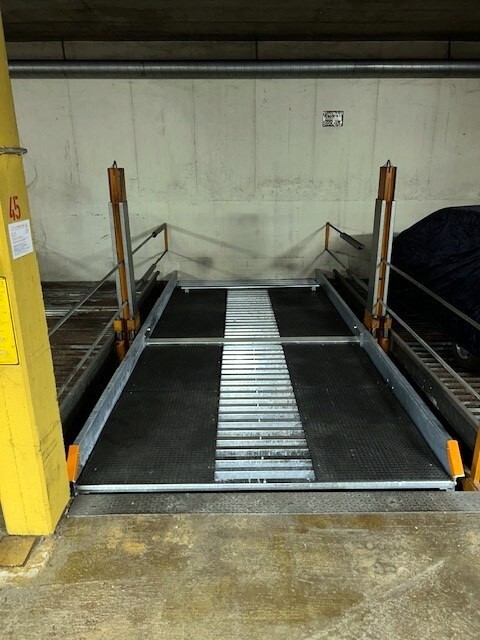 Sanierter Stellplatz