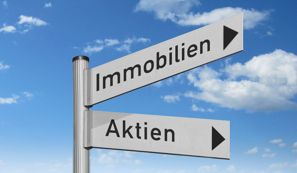 Immobilien oder Aktien