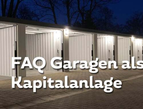 FAQ Garagen als Kapitalanlage – Renditestark, sicher und unterschätzt